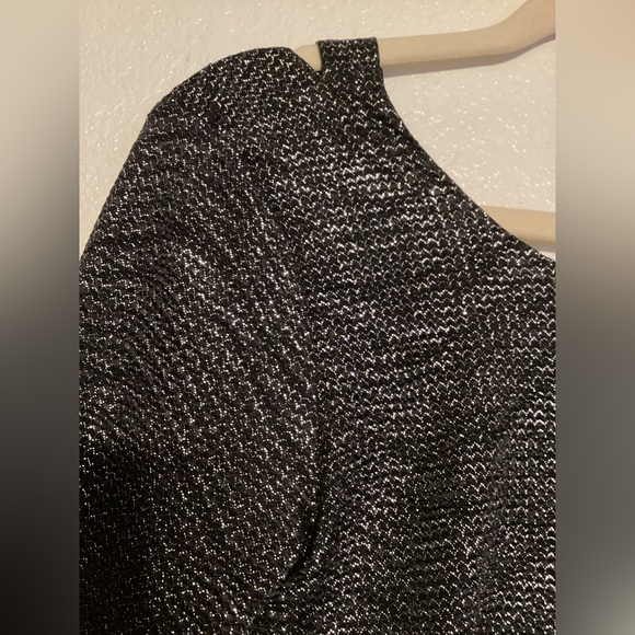 New BCBGeneration Metallic Chevron Dress - Picture 2 of 13